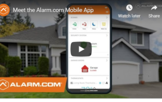 Alarm.com mobile app